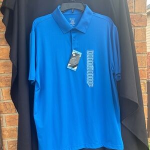 Men's Performance Polo Shirt - Blue